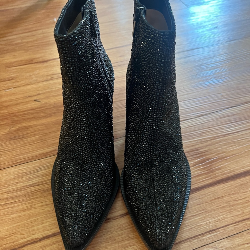 Brand new Christian Louboutin sparkle cowboy boots S37 - Picture 8 of 9